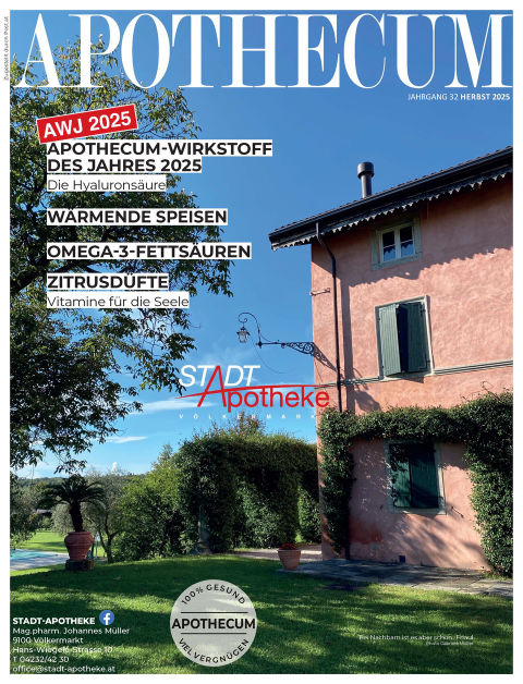 Titelseite Apothecum Herbst 2025